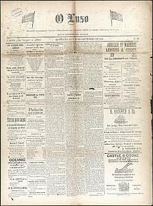O Luso September 26, 1896