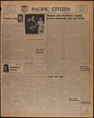 Pacific Citizen, Vol. 54, No. 14 (April 6, 1962)