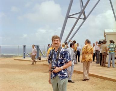 WIND TURBINE SITE DEDICATION AT KAHUKU OAHU HAWAII