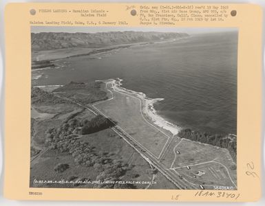 Landing Fields - Hawaii - Oahu Island