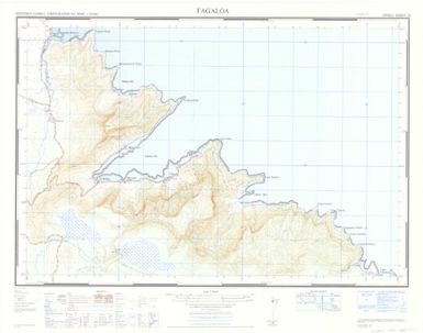 Western Samoa topographical map 1:20,000: Fagaloa (Sheet 24)