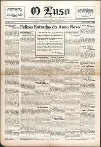 O Luso December 29, 1921