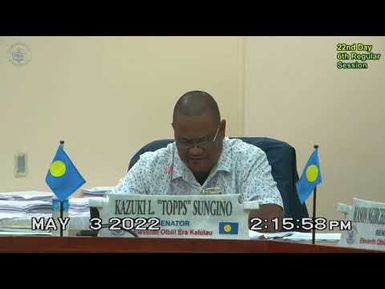 22nd Day 6th Regular Session