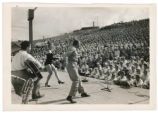 Bob Hope and Patty Thomas USO performance