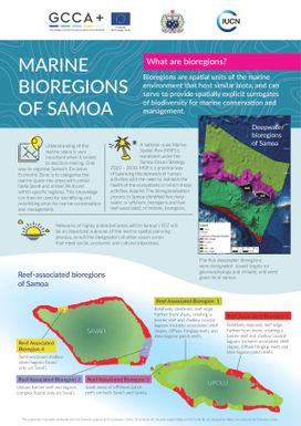 Marine Bioregions of Samoa (Factsheet)