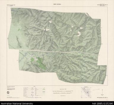 Papua New Guinea, Port Moresby, Preliminary Detail Plot, Series: NMP/62/029, Sheet 13, 1963, 1:50 000