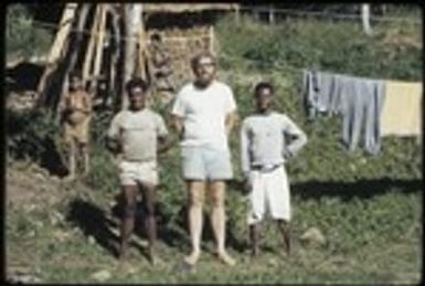 Edwin Cook with Kimi and Ndikai