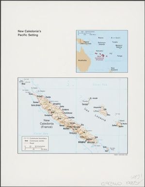 New Caledonia's Pacific setting