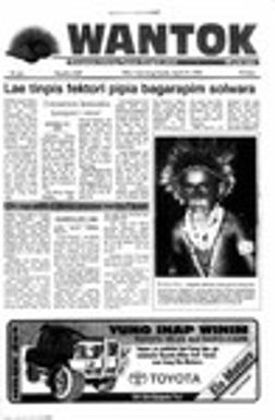 Wantok Niuspepa--Issue No. 1087 (April 27, 1995)