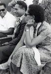 Assembly of the Pacific conference of Churches in Chepenehe, 1966 : some spectators, on Whit Sunday