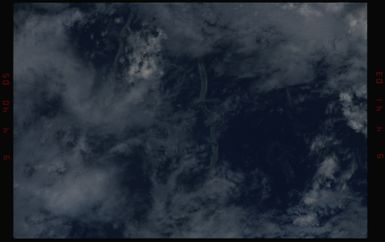 STS050-11-028 - STS-050 - Earth observation scene of an unidentified Tuamotu Archipelago atoll.