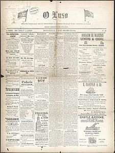 O Luso August 29, 1896