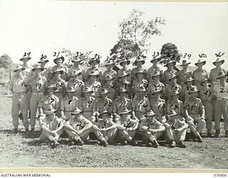 LAE, NEW GUINEA. 1944-11-16. PERSONNEL OF THE DISTRICTS ACCOUNTS OFFICE, ARMY PAY CORPS. FOR IDENTIFICATION OF 41 PERSONNEL SEE FILE