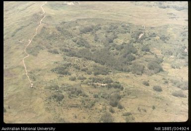 Aerial view of landscape