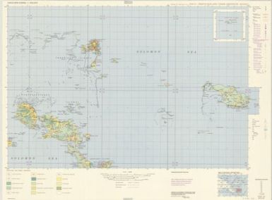 Papua New Guinea 1:500 000 vegetation and timber resources (Sheet PNG  16)