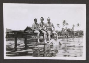 [Milne Bay Swimming Platform]