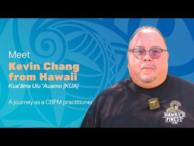 Kevin, a lifelong bond with the sea | CBFM practitioners