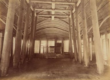 Inside Church Niue. From the album: Views in the Pacific Islands