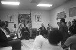 Tom Bradley attending the opening of the Fiji Consulate office, Los Angeles, 1983