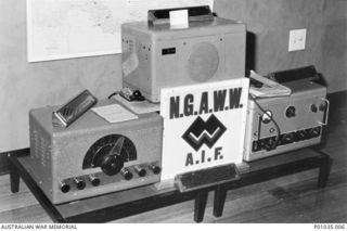 Radio transmitter and receiver 3BZ used by spotters of the New Guinea Air Warning Wireless Company (NGAWW). The AWA Teleradio 3A was designed and introduced into service in 1935 and continued until ..