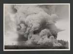 Pyroclastic flows from Mount Lamington volcano, Ambogo valley, Papua New Guinea, 1951