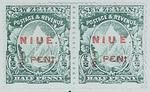 Stamps: New Zealand - Niue Half Penny