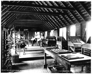 Printing Department, Melanesian Mission, Norfolk Island