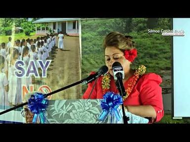 Ta'imua le Mālō ‘i le tete’e atu ‘i fualā’au fa’asāina (Drug Test) - Hon. Mulipola Anarosa Molio’o