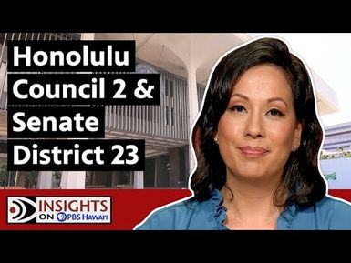 Honolulu City Council District 2 & State Senate District 23 | INSIGHTS ON PBS HAWAIʻI