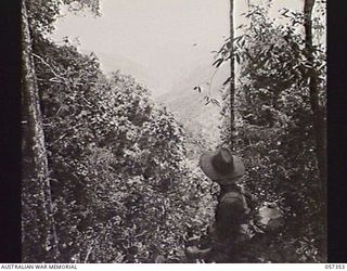 MOUNT TAMBU AREA, NEW GUINEA. 1943-08. VIEW ACROSS THE RANGES FROM MOUNT TAMBU