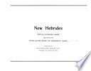 New Hebrides : official standard names approved by the United States Board on Geographic Names