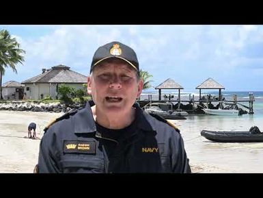Update on Operation Resolution - NZ Navy (16 OCT 2024)