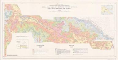 Goroka-Mount Hagen area, Territory of Papua and New Guinea : Forest types and land use intensity / drawn by Division of Land Research ; topographic base by Division of National Mapping, Department of National Development, Canberra