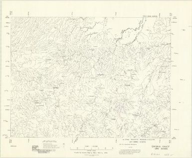 [New Guinea, scale 1:63,360] (Gwoina [i.e. Gwoira] Range)