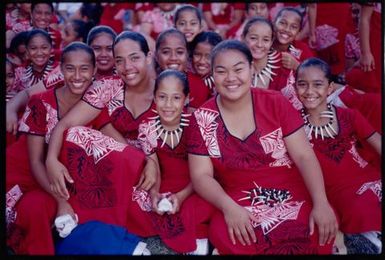 South Pacific Festival of the Arts, Apia, 1996. Sāmoan choir