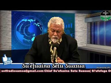Evening Session with Su'efuaina Setu Suasua. 3/3/20