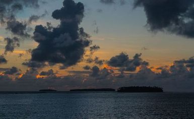 Sunset, Nukunonu, Tokelau