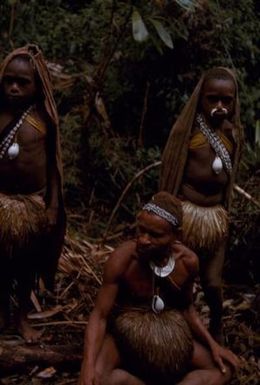 [Baruya people in Mount Piora, Papua New Guinea]