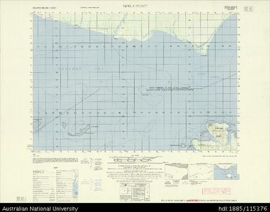 Papua New Guinea, Bougainville, Moila Point, Series: AMS X713, Sheet 6937 III, 1966, 1:50 000