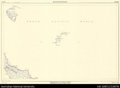 Papua New Guinea, Samo, Road Inventory Series, Sheet 48, 1:250 000, 1967