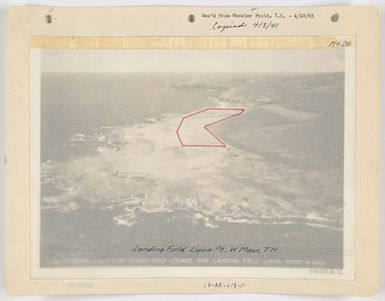 Landing Fields - Hawaii - Maui Island
