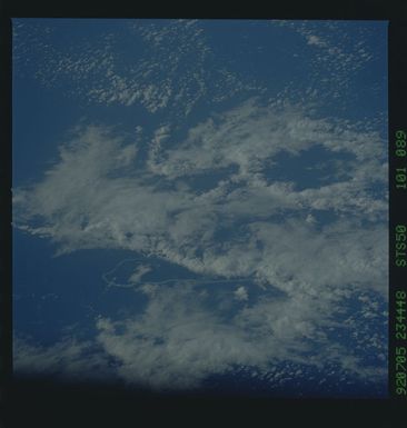 STS050-101-089 - STS-050 - STS-50 earth observations