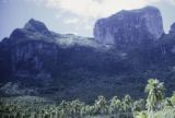 French Polynesia, view of Mount Otemanu in Bora Bora