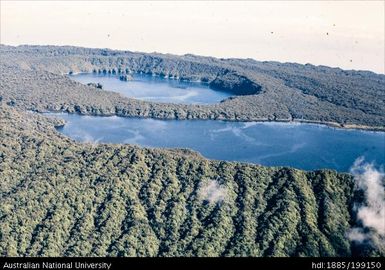 Craters - twin lakes, Ambrym