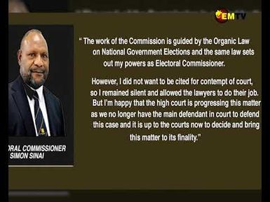 SINAI ON ELECTION PETITION CASES