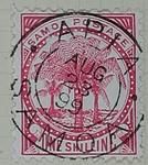 Stamp: Samoan One Shilling