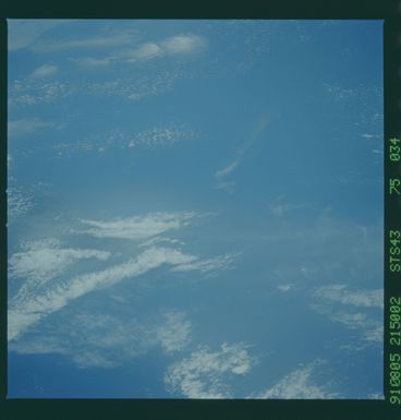 S43-75-034 - STS-043 - STS-43 earth observations