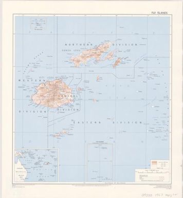 Fiji Islands / compiled and drawn by Directorate of Overseas Surveys