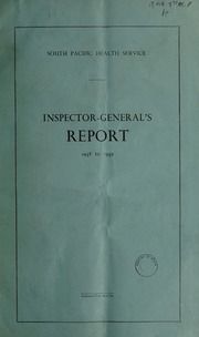 Inspector-General's report