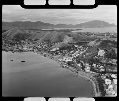 Aerial view of Vallee du Tir, Noumea, New Caledonia